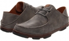 Storm Grey/Dark Wood OluKai Ohana Lace Up Nubuck for Men (Size 7)