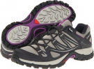 Dark Titanium/Asphalt/Anemone Purple Salomon Ellipse Aero for Women (Size 7)