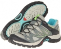 Chalk Grey/Light Tt/Moorea Blue Salomon Ellipse Aero for Women (Size 8)