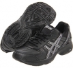 Black/Black/Silver ASICS GEL-Precision TR for Women (Size 5)