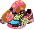 Black/Neon Yellow/Hot Pink ASICS GEL-Flashpoint for Women (Size 8)