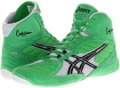 Electric Green/Black/White ASICS Cael V5.0 for Men (Size 10.5)