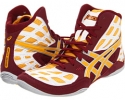 Cardinal/Tang/White ASICS Split Second 9 for Men (Size 10)