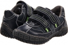 Dark Navy Heavy Grain w/ Navy & Green Trim Jumping Jacks Kids Pal for Kids (Size 9.5)