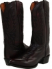 Black Cherry Lonestar Calf Cowboy Lucchese M1021 for Men (Size 9.5)