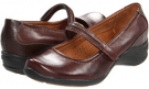 Dark Brown Leather Hush Puppies Epic Mary Jane for Women (Size 6)