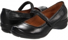 Black Leather Hush Puppies Epic Mary Jane for Women (Size 6)