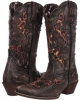 Black-Tan Crackle Goat/Leopard Laredo Aphfrika for Women (Size 7)