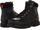 Black Harley-Davidson Pete for Men (Size 10.5)