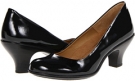 Black Patent Softspots Salude for Women (Size 7)