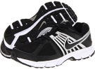 Black/White/Metallic Silver/Grey Nike Downshifter 5 for Men (Size 11.5)