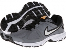 Cool Grey/Atomic Mango/White/Metallic Silver Nike Downshifter 5 for Men (Size 12)