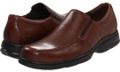 Brown Smooth Dunham Blair Twin Gore Slip On for Men (Size 16)