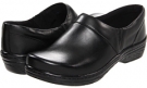 Black Smooth Leather Klogs Mission for Women (Size 13)