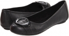 Black Leather Dr. Scholl's Franca for Women (Size 6)