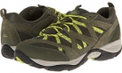 Dark Green Multi Nubuck Easy Spirit Explore Map for Women (Size 8)