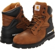 Brown Carhartt CMW6220 6 Safety Toe Boot for Men (Size 11.5)