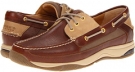 Dark Brown/Tan Sperry Top-Sider Gold Billfish w/ASV for Men (Size 7)