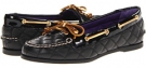 Black Quilted Leather Sperry Top-Sider Audrey for Women (Size 9.5)