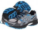 Charcoal/Carbon/Blue ASICS GEL-Venture 4 for Men (Size 12)