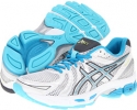 White/Lightning/Turquoise ASICS GEL-Exalt for Women (Size 11)