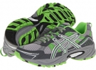 Charcoal/Frost/Green ASICS GEL-Venture 4 for Women (Size 5)