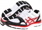 White/Sport Red/Black ASICS Gel-Blur33 TR Mid for Men (Size 10)