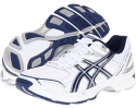 White/Navy/Silver ASICS Gel-180 TR for Men (Size 10)