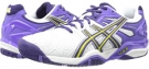 White/Purple/Lavender ASICS Gel-Resolution 5 for Women (Size 9)