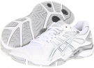 White/Silver ASICS Gel-Resolution 5 for Women (Size 10.5)