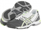 Charcoal/Silver/Sharp Green ASICS Gel-Game 4 for Women (Size 7.5)