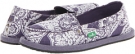 Purple Sanuk Shorty Wrapped for Women (Size 7)