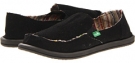 Black Sanuk Donna Hemp for Women (Size 6)