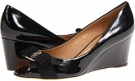 Nero Patent Salvatore Ferragamo Sissi for Women (Size 7)