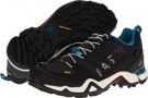 Solid Grey/Black/Vivid Teal adidas Outdoor Terrex Fast R GTX for Women (Size 5.5)