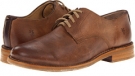 Tan Burnished Vintage Leather/Soft Vintage Leather Frye Willard Oxford for Men (Size 9)