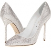 Bianco/Crystal Sergio Rossi A03943MAFT72 9030 for Women (Size 9)