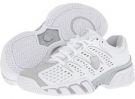 White/Gull Gray K-Swiss Bigshot II for Women (Size 6.5)