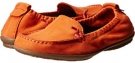 Dark Orange Nubuck Hush Puppies Ceil Slip On for Women (Size 7.5)