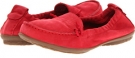 Red Nubuck FA13 Hush Puppies Ceil Slip On for Women (Size 7.5)