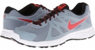 Magnet Grey/Black/White/Challenge Red Nike Revolution 2 for Men (Size 12.5)