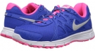 Hyper Cobalt/Hyper Pink/White/Metallic Platinum Nike Revolution 2 for Women (Size 5.5)