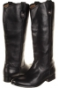 Frye Melissa Button Boot Extended (Black Extended Size 5.5