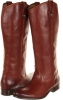 Soft Vintage Leather Frye Melissa Button Boot Extended (Cognac Extended for Women (Size 10)