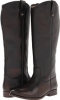 Dark Brown Extended Brush Off Frye Melissa Button Boot Extended for Women (Size 8)