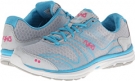 Cool Mist Grey/Detox Blue/Athena Pink Ryka Dynamic for Women (Size 10.5)