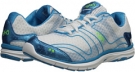 White/Met.Ocean Blue/Electric Lime Ryka Dynamic for Women (Size 5.5)