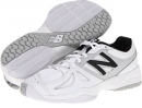 White/Silver New Balance WC696 for Women (Size 6)