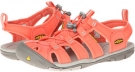 Hot Coral/Drizzle Keen Clearwater CNX for Women (Size 9.5)