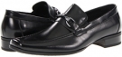 Black Leather Steve Madden Evade for Men (Size 8.5)